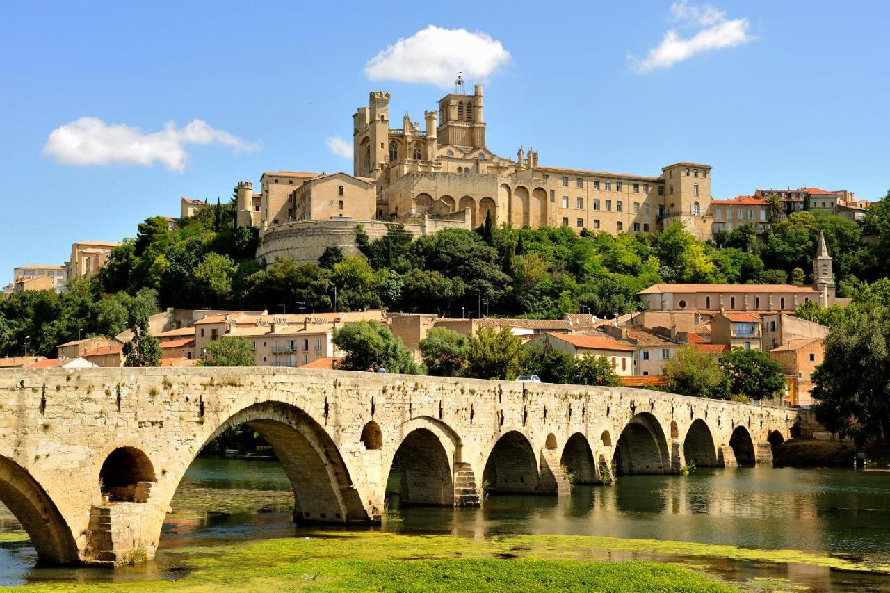 "Evasion"-Meuble De Tourisme 3 Etoiles -Residence "Les Logis De Beziers"-Garage Optionnel-Coeur De Ville-Plages A 16Km ! 外观 照片